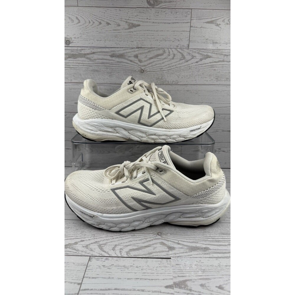 New Balance Fresh Foam X 860v14 Shoes Womens Sz 9.5 White Sea Salt Running #603